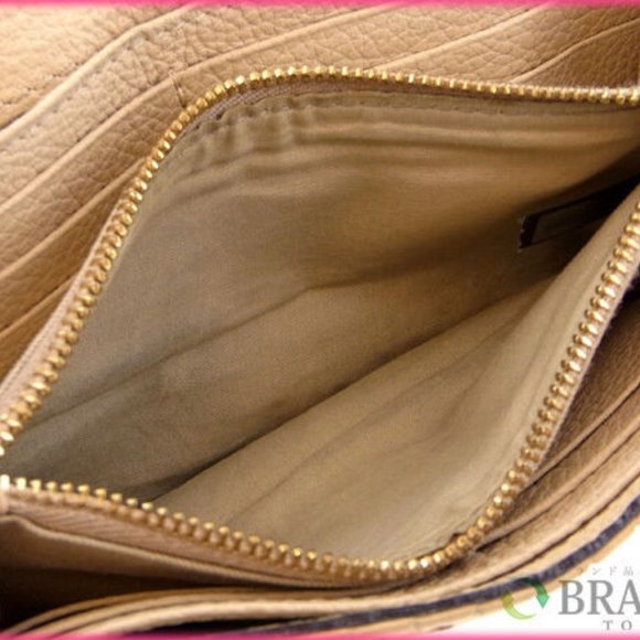 Chloe Wallet Purse Long Wallet Beige Woman Authentic Used - Picture 4 of 5